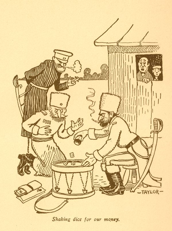See the Guards Shaking Dice for Our Money 253