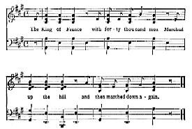 music: The King of France