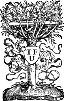 TFU / VITA SINE LITERIS MORS EST TFU / VITA SINE LITERIS MORS EST