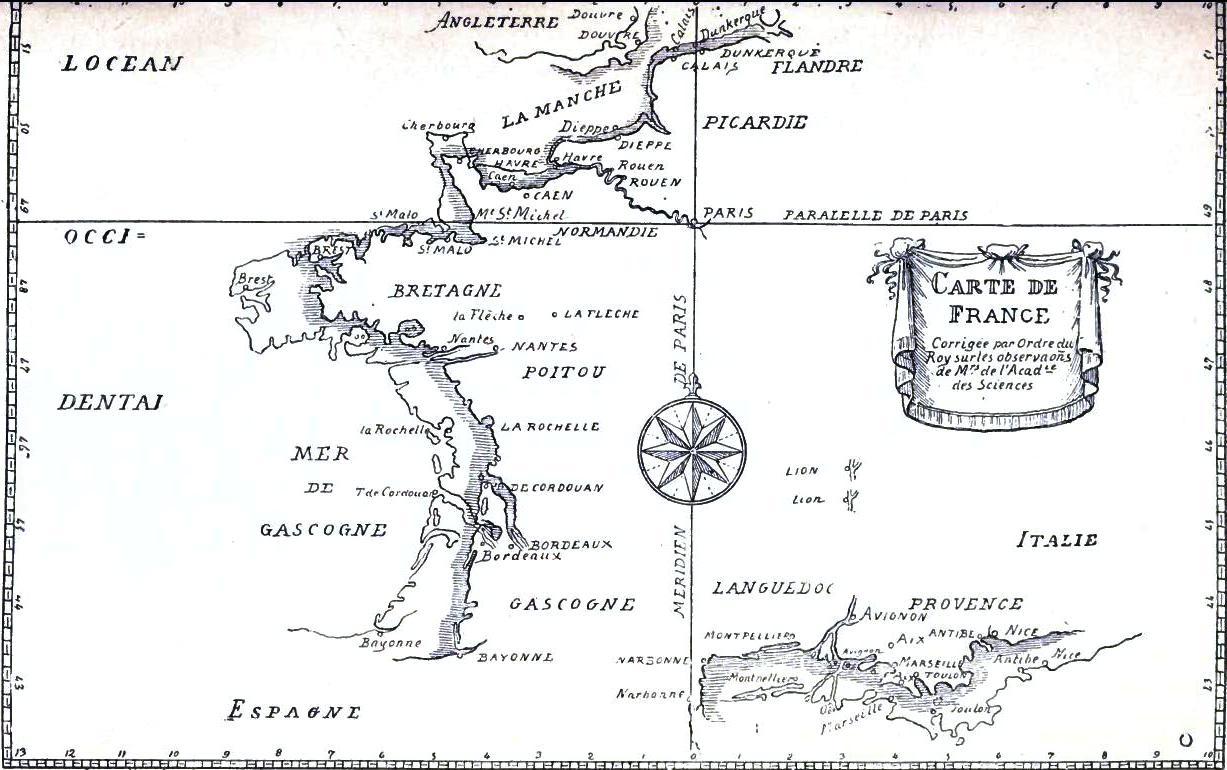 Map of France