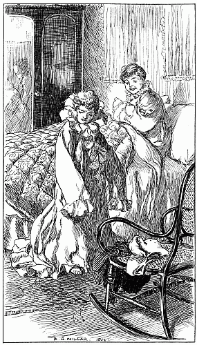 THE FRILLS HAD WORKED UP ALL ROUND HIS FACE.—p. 173.