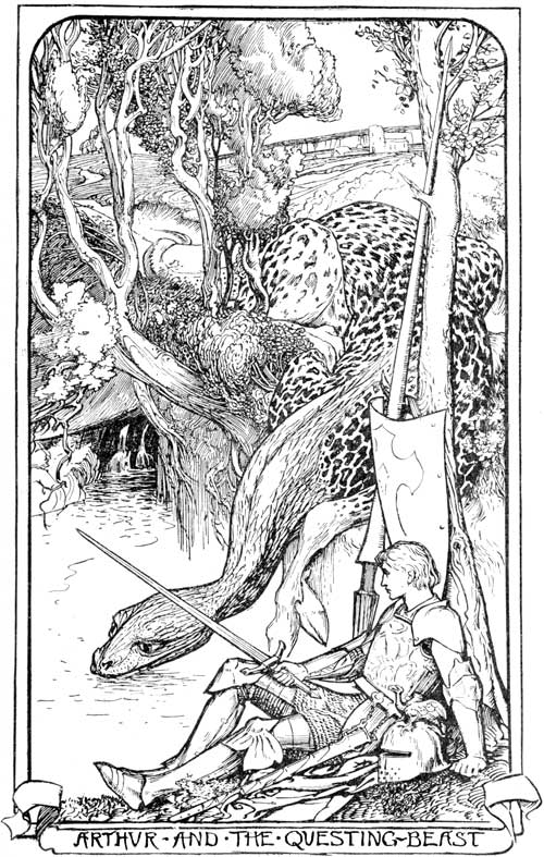 ARTHUR AND THE QUESTING BEAST