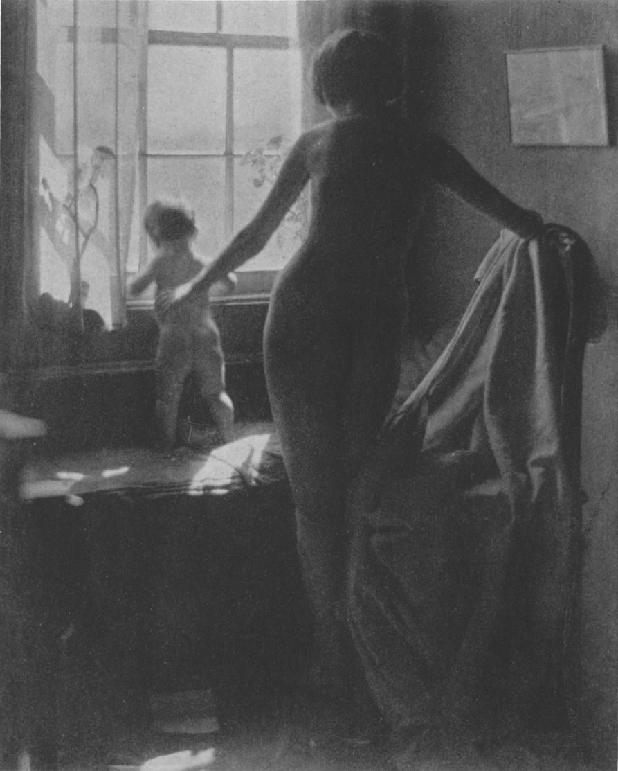 MOTHER AND CHILDBy Clarence H. White, New York City MOTHER AND CHILD, By clarence H. White, New York City