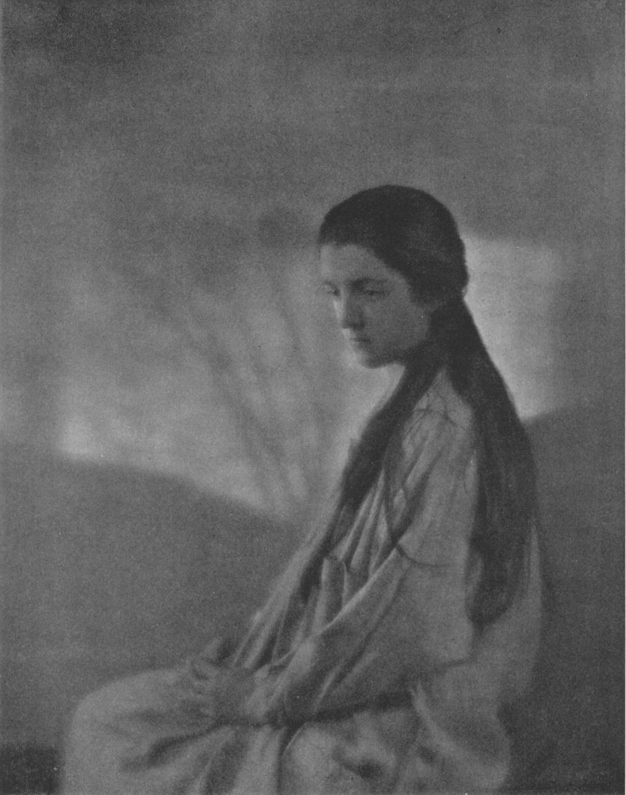 STUDY OF A YOUNG GIRLBy charles H. Brown, Santa Barbara, Calif. STUDY OF A YOUNG GIRL, By charles H. Brown, Santa Barbara, Calif.