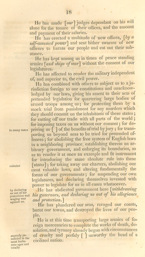 Draft of Declaration Of Independence, Page018