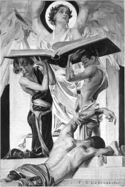 "All That Matters"  From a painting by Frank X. Leyendecker.
