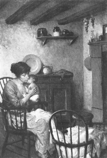 "Motherhood"  From a painting by Robert E. Johnston.
