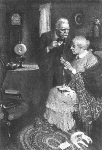 "When The Young Are Grown"  From a painting by Robert E. Johnston.