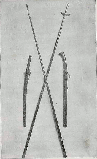 Sword, Spears, And Matchlock.