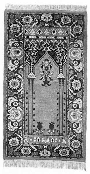 INDIAN PRAYER RUG