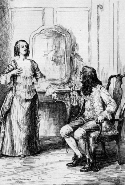 THE AMOUR DRAWS TO AN END I told him I thought he grew sick of me; and he answered in a heat that truly so he was