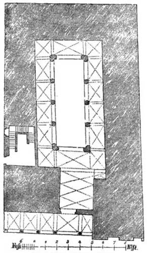 PLAN OF LA SPONZA, RAGUSA