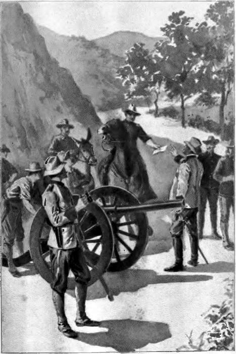GENERAL BROOKE RECEIVING THE NEWS OF THE PROTOCOL. GENERAL BROOKE RECEIVING THE NEWS OF THE PROTOCOL.