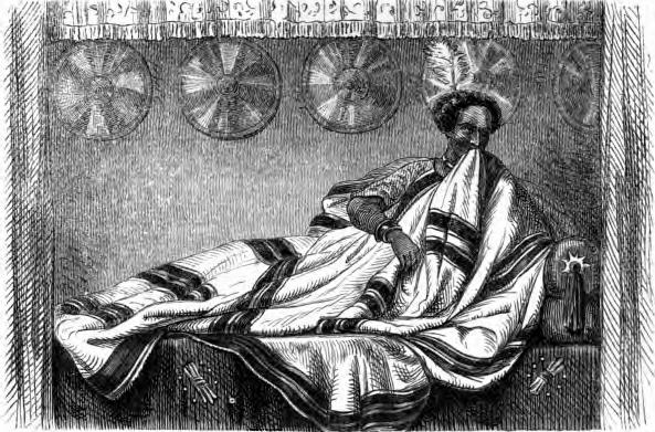 Sahela Selassié, König von Schoa. Nach Harris. Sahela Selassié, König von Schoa