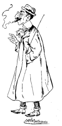 (1904) Caricatura do dr. M. Monterroso (1904) Caricatura do dr. M. Monterroso
