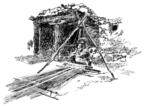 PRIMITIVE WEAVING. PRIMITIVE WEAVING.