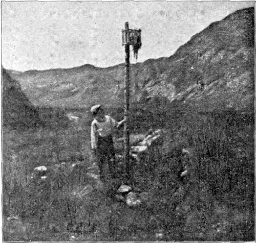 THE HEAD OF A BRIGAND EXPOSED ON THE HIGHWAY. THE HEAD OF A BRIGAND EXPOSED ON THE HIGHWAY.