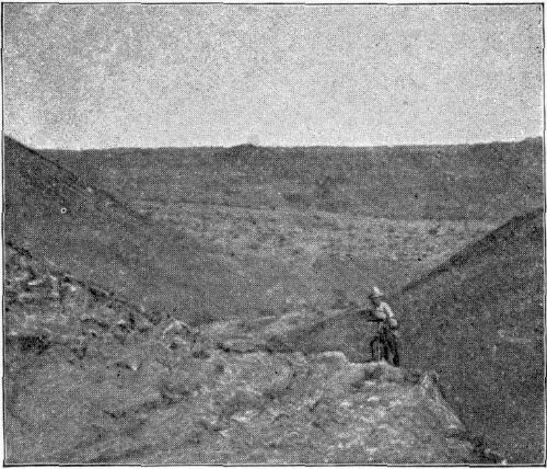 A ROCKY PASS IN THE MOUNTAINS OF THE GOBI. A ROCKY PASS IN THE MOUNTAINS OF THE GOBI.
