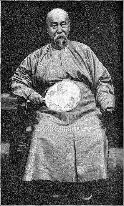 LI-HUNG-CHANG. FROM A PHOTOGRAPH SENT TO THE AUTHORS BY THE PRIME MINISTER. LI-HUNG-CHANG.