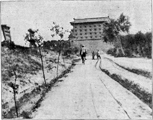 ENTERING TONG-QUAN BY THE WEST GATE. ENTERING TONG-QUAN BY THE WEST GATE.