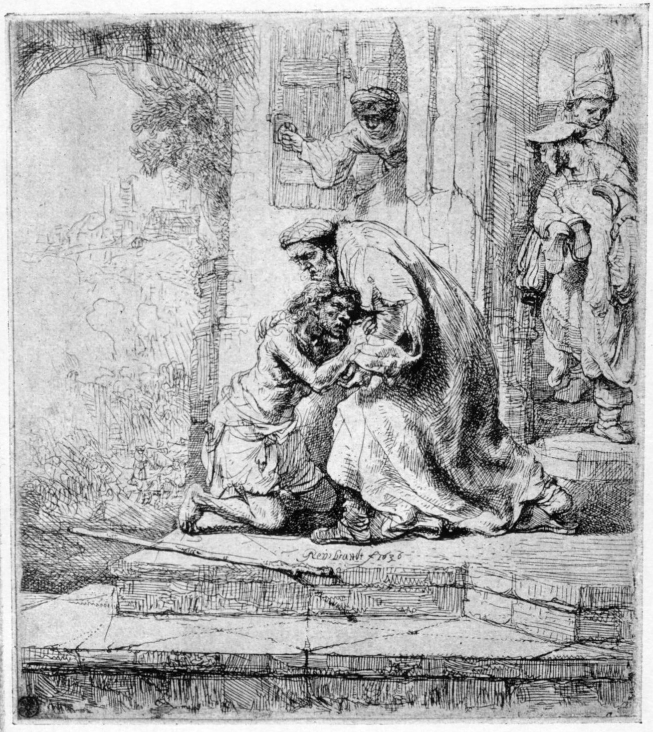 147. THE RETURN OF THE PRODIGAL SON. 1636. B. 91 147. THE RETURN OF THE PRODIGAL SON. 1636. B. 91