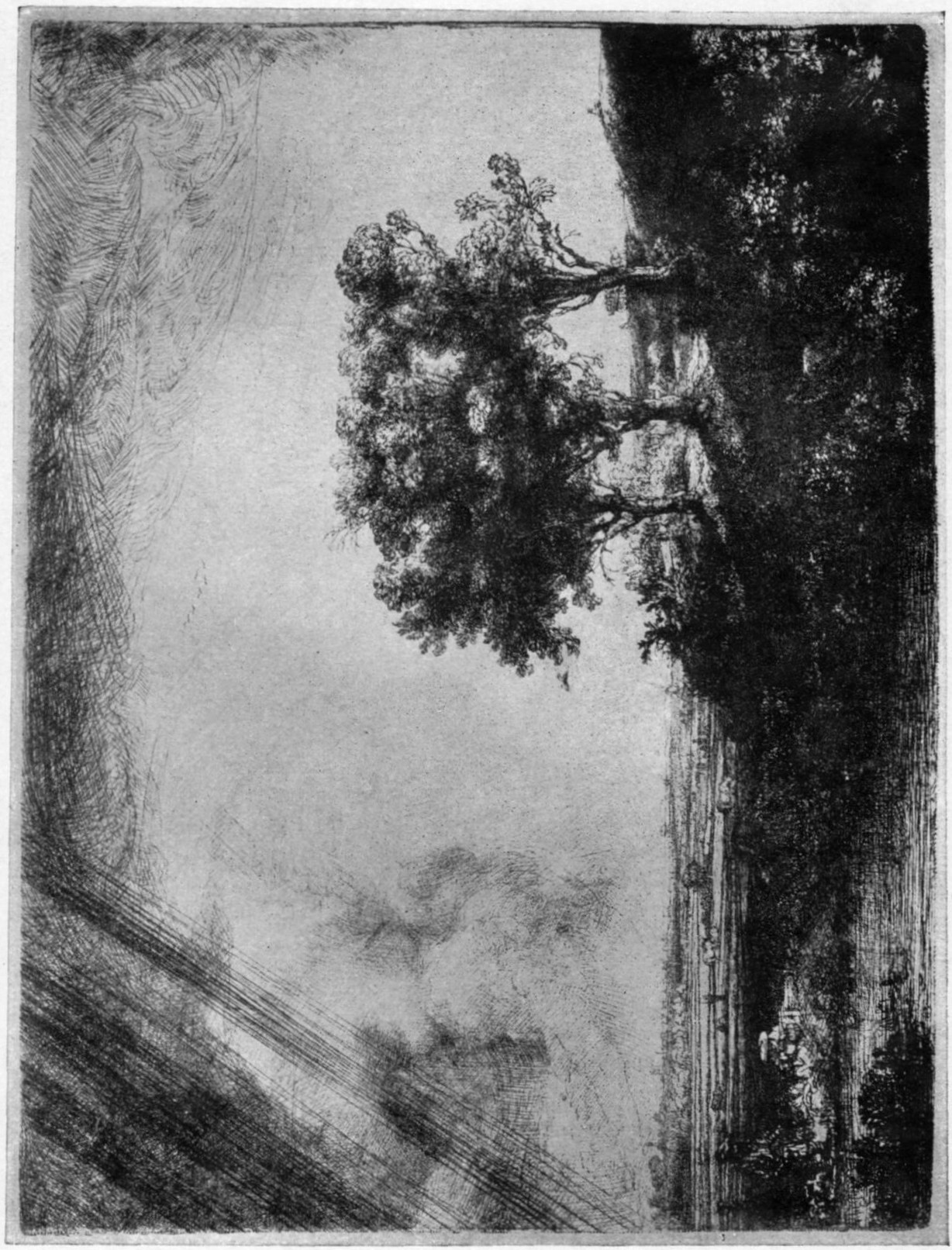 205. THE THREE TREES. (1643.) B. 212 205. THE THREE TREES. (1643.) B. 212