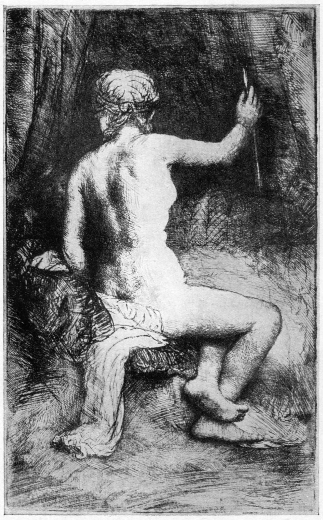303, I. THE WOMAN WITH THE ARROW. 1661. B. 202 303, I. THE WOMAN WITH THE ARROW. 1661. B. 202