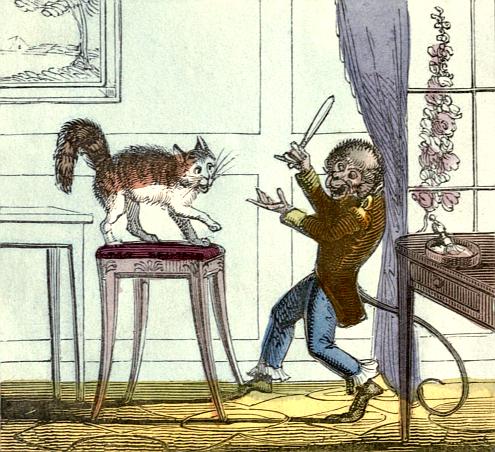The Monkey finds an ivory knife