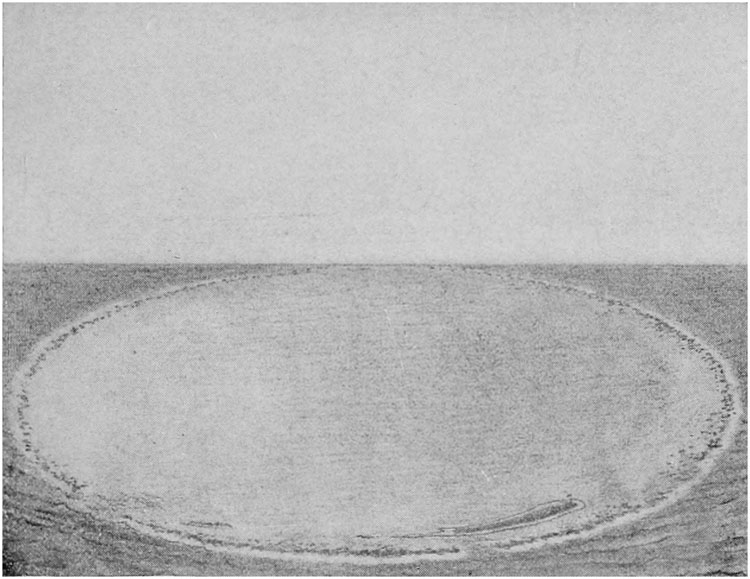 VIEW OF OCEAN ISLAND, REEF, AND LAGOON, AS SEEN FROM THE SOUTH