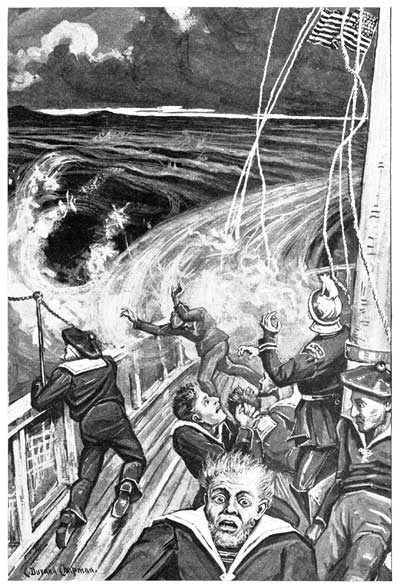 THE TERROR INSPIRED BY THE PROFESSOR'S WORDS WAS PLAINLY VISIBLE ON EVERY FACE.