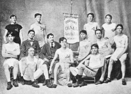 HARTFORD HIGH-SCHOOL TRACK-ATHLETIC TEAM.
