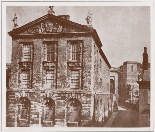 PLATE I. PART OF QUEEN'S COLLEGE, OXFORD. PLATE I. PART OF QUEEN'S COLLEGE, OXFORD.