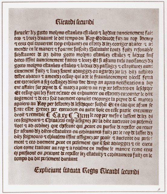 PLATE IX. FAC-SIMILE OF AN OLD PRINTED PAGE. PLATE IX. FAC-SIMILE OF AN OLD PRINTED PAGE.
