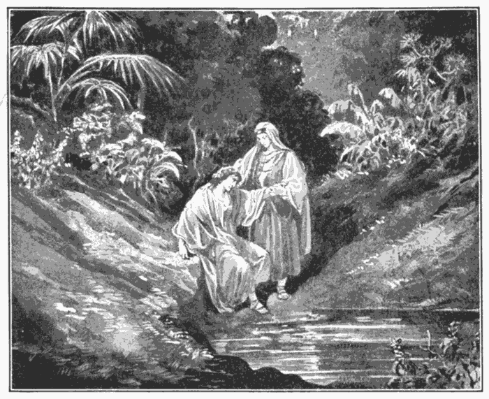 David And Jonathan. "The fruit of the Spirit is love." Gal. 5:22. Illustration.
