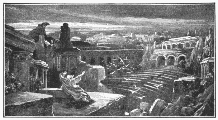 Isaiah's Vision Of The Ruins Of Babylon. "And the dream is certain, and the interpretation thereof sure." Dan. 2:45. Illustration.