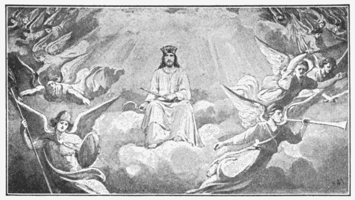 Coming In Glory. "Behold, He cometh with clouds; and every eye shall see Him." Rev. 1:7. Illustration.