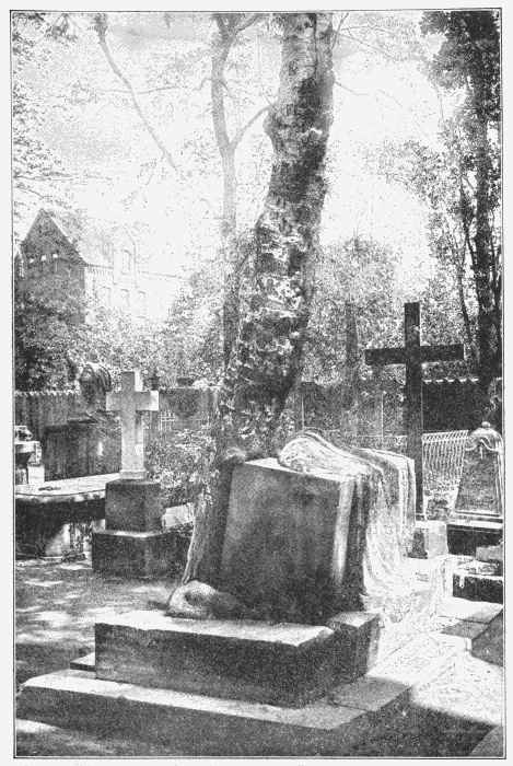 The Open Grave At Hanover, Germany. "This grave, purchased for eternity, must never be opened."—German Princess. See page 515. Illustration.