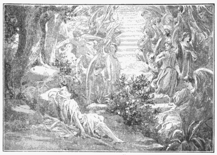 Jacob's Dream. "Whatsoever a man soweth, that shall he also reap." Gal. 6:7. Illustration.