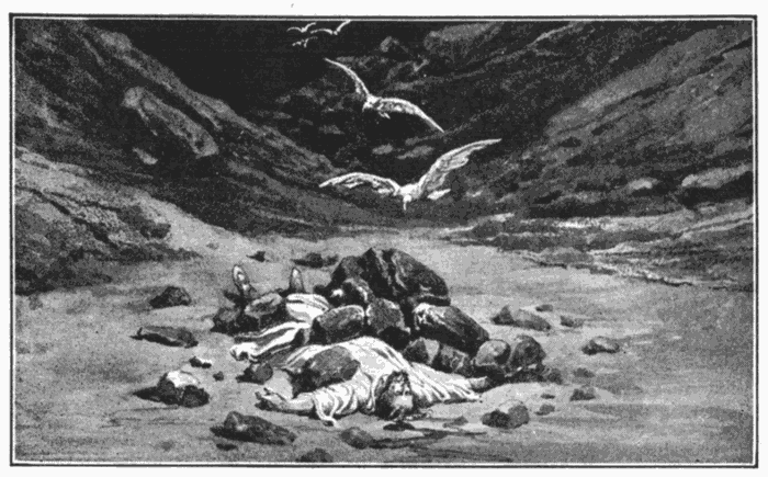 The Sin Of Achan. "When I saw ... I coveted them, and took them." Joshua 7:21. Illustration.