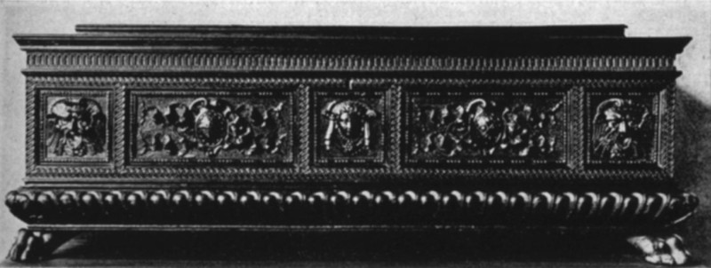 Cassone, Carved Walnut. Sienese, 1514 Cassone, Carved Walnut. Sienese, 1514