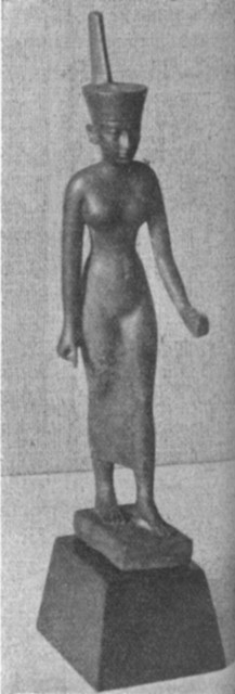 Goddess Neith, Bronze Dynasty XXVI Goddess Neith, Bronze Dynasty XXVI