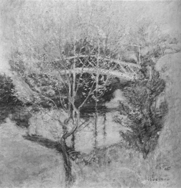 The White Bridge. John H. Twachtman, 1853-1902 The White Bridge. John H. Twachtman, 1853-1902