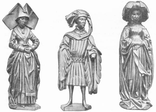 COSTUMES OF THE BURGUNDIAN NOBILITY: FLEMISH WORK OF THE  FIFTEENTH CENTURY