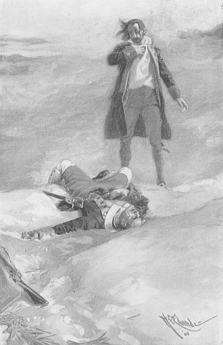 “FOR A LONG MINUTE HE STOOD THERE, TREMBLING, HORROR-STRICKEN.“