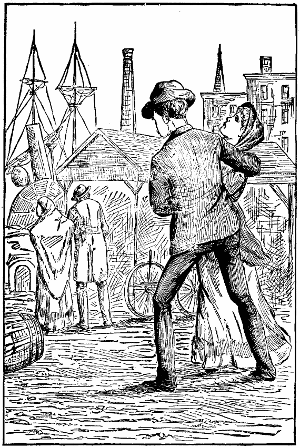 Franz follows his parents and drags Nance to the river