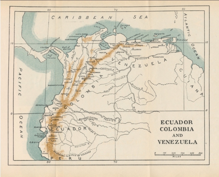 ECUADOR COLOMBIA AND VENEZUELA