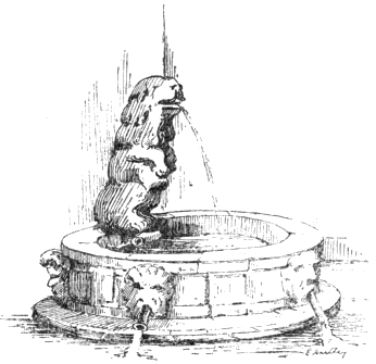 FOUNTAIN IN BATH, ALCÁZAR.