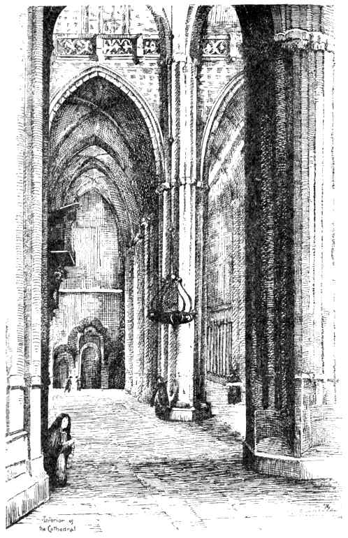 Interior of the cathedral