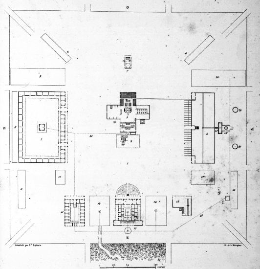 PLANO DE LAS FABRICAS DEL INGENIO ARMONIA, propiedad de los Sres D. MIGUEL de ALDAMA y D. JOSE LUIS ALFONSO.