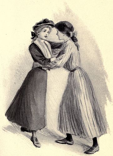 Embracing friends